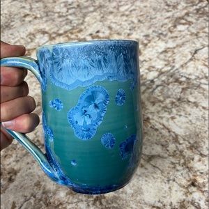 Unique pottery coffee mug